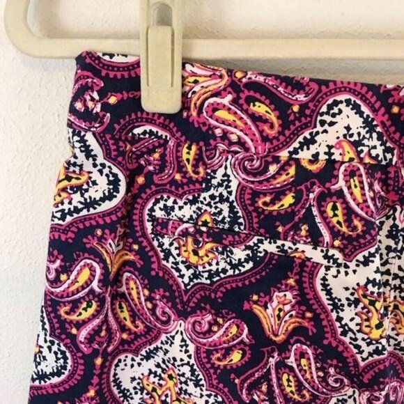 J. Crew Factory Paisley Shorts Size 00 - Picture 8 of 9